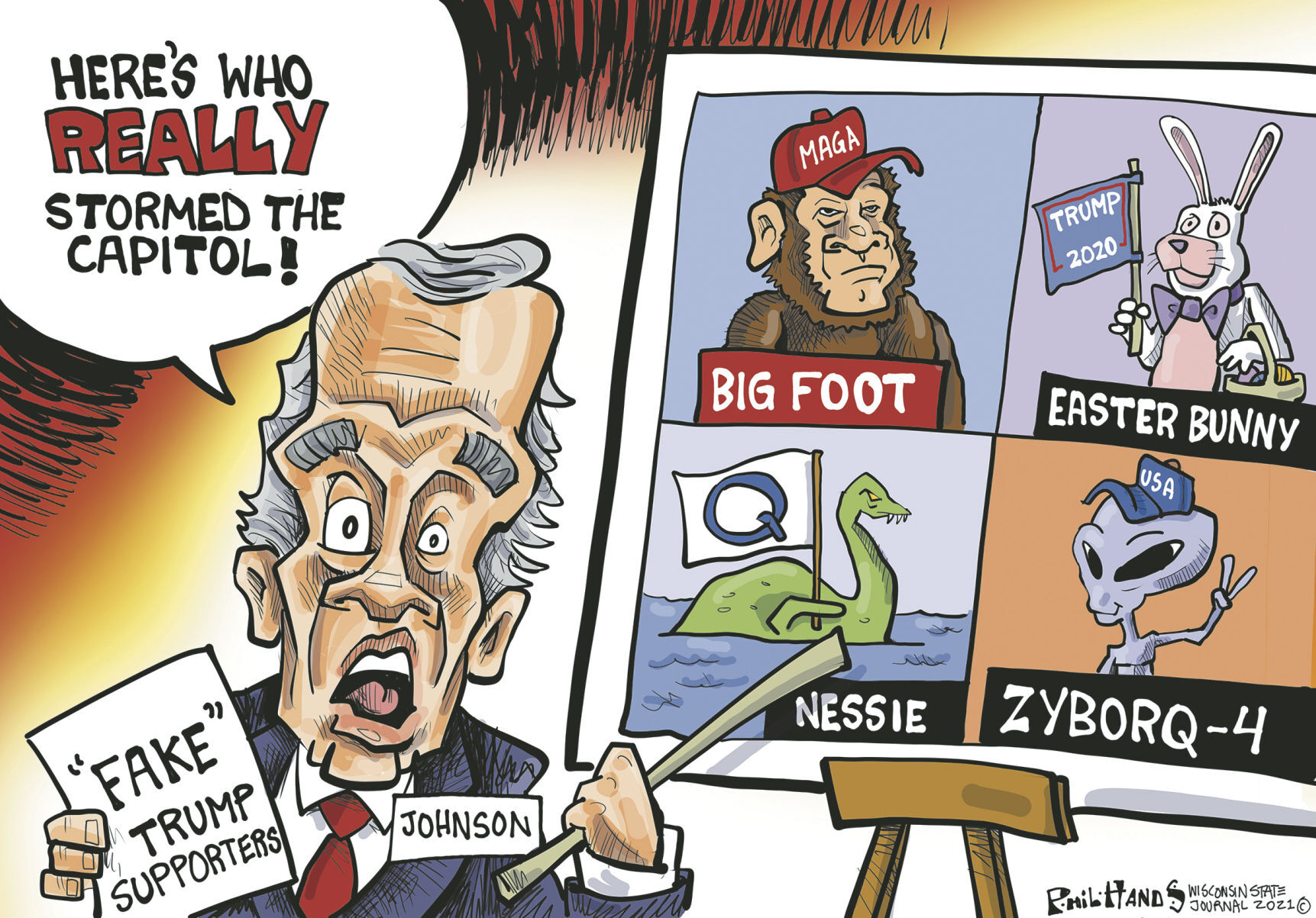 Sen. Johnson's Jan. 6 theories